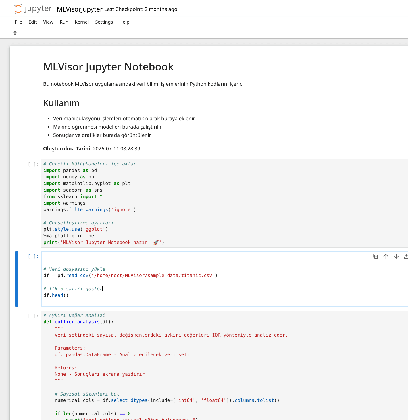 MLVisor — Continue in Jupyter